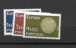 1970 MNH Portugal, Michel 1092-4 - Nuovi