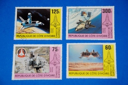 Space Shuttle Columbia Viking Moon Orbit Spaceship Complete Set Of 4 - Verzamelingen