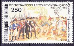 2017-0458 Niger 1989 200 Years French Revolution, Complete Single Stamp Issue Mi 1065 - Rivoluzione Francese