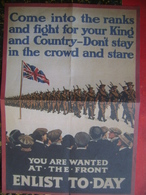 POSTER-United Kingdom-217x306mm-Militaria (K-2) - Other & Unclassified