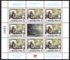Bosnia Serbia 2004 Albert Einstein, Science, Theory Of Relativity, Mini Sheet MNH - Albert Einstein