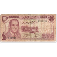 Billet, Maroc, 10 Dirhams, 1970, 1970, KM:57a, B - Morocco