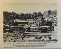 ALGERIE - N°212 - Barrage à BENI IGUEN  - Collection " Pour L'Enseignement Vivant" - Colonies Française - TBE - Collections