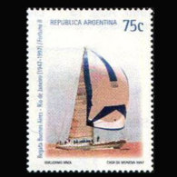 ARGENTINA 1997 - Scott# 1960 Regatta 50th. Set Of 1 MNH - Neufs