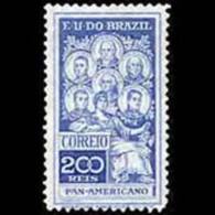 BRAZIL 1909 - Scott# 191 Leaders Set Of 1 LH Back Toning - Neufs