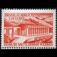 BRAZIL 1956 - Scott# 832 Salto Grande Dam Set Of 1 LH - Unused Stamps