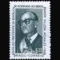 BRAZIL 1958 - Scott# 869 Pres.Visit Set Of 1 LH - Neufs