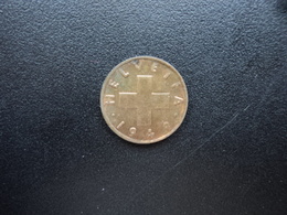 SUISSE : 1 RAPPEN  1949 B   KM 46     SUP - 1 Centime / Rappen