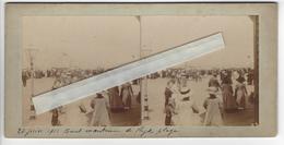 ISLE OF WIGHT RYDE PLAGE 1911 ENGLAND PHOTO STEREO /FREE SHIPPING REGISTERED - Stereoscopio