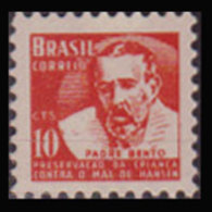 BRAZIL 1957 - Scott# RA6 Father Pacheco 10c MNH - Unused Stamps