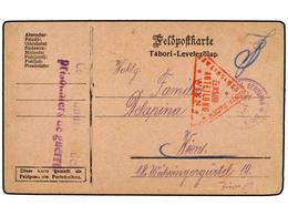 405 BOSNIA-HERZEGOVINA. 1916. MILITARY CARD To WIEN. Correspondance Des Prisionniers De Guerre. - Other & Unclassified