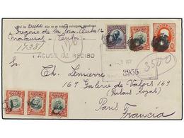 1318 CUBA. 1911. MATANZAS A FRANCIA. Entero Postal De <B>2 Ctvos. </B>rojo Con Franqueo Adicional De <B> 2 Ctvos. </B>(4 - Other & Unclassified