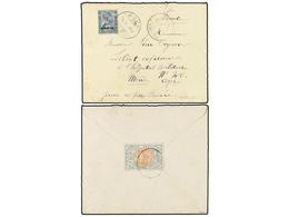 1491 ETIOPIA. 1914 (Nov 14). Cover To The Military Hospital At Mende In France, Franked By 1909 <B>1g</B>. Green & Orang - Sonstige & Ohne Zuordnung