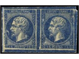 1552 (*) FRANCIA. Ed.11. <B>1 Cto.</B> Azul.<B> ENSAYO DE COLOR</B> Sobre Papel Cebolla Entintado. - Sonstige & Ohne Zuordnung