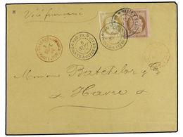 2053 GUADALUPE. 1879. Envelope To France Written From Pointe A Pitre Bearing French General Colonies <B>10 C</B> Brown/r - Sonstige & Ohne Zuordnung