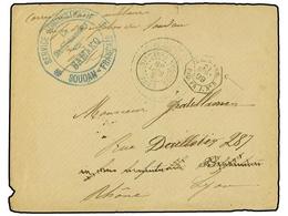 2393 SUDAN. 1899 (Sept 5). Military Concession Stampless Cover With Blue <B>'Service Administratif-Le Sous Ordonnateur-B - Andere & Zonder Classificatie