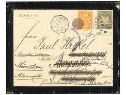 2440 COLOMBIA. 1897. Cover To BOGOTA Franked By Single 1888 <B>5 Pf.</B> Green Tied By <B>MUNICH</B> Cds In Black, With  - Other & Unclassified