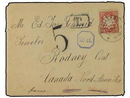 2441 ALEMANIA ANTIGUOS ESTADOS: BAVIERA. 1909 (Dec 11). Cover With Full Original Contents, Franked By Single <B>10pf</B> - Other & Unclassified