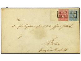 2475 ALEMANIA ANTIGUOS ESTADOS: PRUSIA. (1860 CA). <B>1sgr</B>. Rose With Full Sheet Margin And <B>'6'</B> At Left Used  - Other & Unclassified