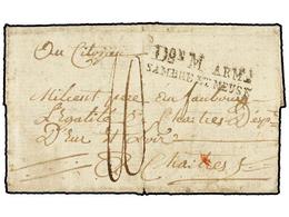 2522 ALEMANIA. 1797. COLOGNE To FRANCE. Entire Letter With <B>Don M ARM./SAMBRE ET MEUSE</B> Mark. - Andere & Zonder Classificatie