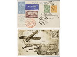 2654 GRAN BRETAÑA. 1934 (7-V). LONDRES A ALEMANIA. Tarjeta Postal Oficial APEX (Air Post Exhibition) Circulada Por Corre - Other & Unclassified