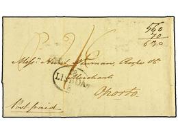 2754 CANADA. 1825 (Aug 16). Entire Letter Dateline From MAISONNETTE (New Brunswick) Struck On The Reverse With Italic <B - Other & Unclassified