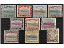 2793 * DOMINICA. Sg.27/36. 1903. COMPLETE Set, Hinged. Stanley Gibbons.225£. - Other & Unclassified