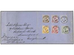 3139 SANTA HELENA. Sg.46/47, 49/52. 1900. SAINT HELENA To LIVERPOOL And Redirected To Post Office In Saint Helena. Fine  - Otros & Sin Clasificación