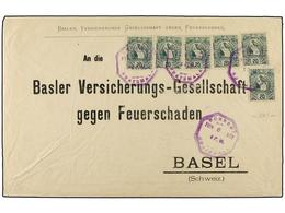 3400 GUATEMALA. Sc.49 (6). 1902. GUATEMALA A BASILEA (Suiza). <B>20 Ctvos.</B> Verde (6), Correspondiente A Un Franqueo  - Andere & Zonder Classificatie