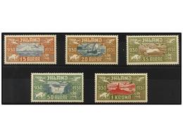 3471 * IRLANDA. Yv.A-4/8. 1930. Complete Set, Light Hinged. Yvert.235?. - Other & Unclassified