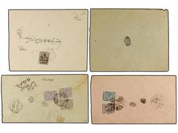 3495 IRAN. 1900-1915. Lot Of 10 Covers With Diverse Seals Strucks. FINE. - Sonstige & Ohne Zuordnung