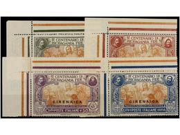 3708 ** ERITREA. Sa.1/4. 1923. Complete Set, Never Hinged. Sassone.120?. - Other & Unclassified