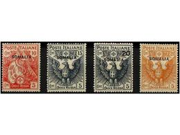 3865 ** SOMALIA. Sa.19/22. 1916. Complete Set, Never Hinged. Sassone.500?. - Other & Unclassified