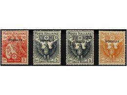 3865 ** SOMALIA. Sa.19/22. 1916. Complete Set, Never Hinged. Sassone.500?. - Andere & Zonder Classificatie