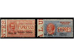 3883 ** SOMALIA. Sa.E1/2. 1923. <B>EXPRES.</B> Complete Set, Never Hinged. Sassone.250?. - Other & Unclassified