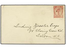 3962 LIBERIA. (1900 CA.). <B>1 Ctvo.</B> Rose Tied By <B>HARPER</B> Datestamp, Adressed To LONDON. Scarce Printed Matter - Other & Unclassified