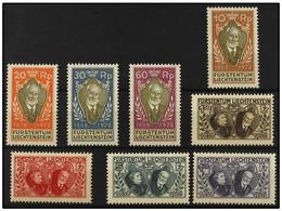 4018 ** LIECHTENSTEIN. Yv.82/89. 1928. Complete Set, Never Hinged. Yvert.1.150?. - Other & Unclassified