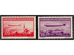 4039 ** LIECHTENSTEIN. Yv.A-15/16. 1936. Complete Set, Never Hinged. Yvert.200?. - Sonstige & Ohne Zuordnung