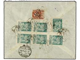 5219 RUSIA. Sg.32, 34. 1922 (Oct. 22). <B>GEORGIA.</B> Registered Cover From Italian Company In TIFLIS To BERLIN, Franke - Otros & Sin Clasificación