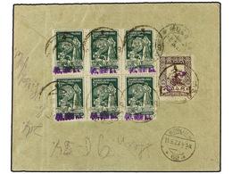 5228 RUSIA. Sg.37, 40b. 1923 (June 26). <B>GEORGIA.</B> Registered Cover To BERLIN Franked On Reverse With 1923 Hand-sur - Autres & Non Classés