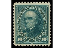 5480 * ESTADOS UNIDOS. Sc.258. 1894. <B>10 Cents.</B> Dark Green, Well Centered. VERY FINE. Scott.300$. - Sonstige & Ohne Zuordnung