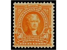 5487 * ESTADOS UNIDOS. Sc.310. 1903. <B>50 Cts.</B> Orange. FINE. Scott.425$. - Other & Unclassified