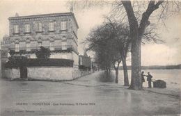 17-SAINTES-INONDATION , QUAI RESERVEAUX, 18 FEVRIER 1904 - Saintes