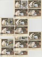 Madagascar Madagaskar 1992/2014 Mi. 1412-1415 Carte Maximum Lémurien Lemur Faune Fauna 4 Differents - Apen