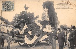 17-SAINT-JEAN-D'ANGELY-CAVALCADE DU 12 MAI 1907,CHAR ALLEROGIQUE L'AUNIS ET LA SAINTONGE SOUS LA PROTECTION DE LA FRANCE - Saint-Jean-d'Angely