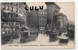 Delcampe - DEPT 75 : Paris 10 : édit. L Boisson N° 1378 : Boulevard Et Porte Saint Denis - Paris (10)