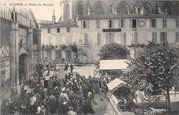 17-SAINTES- PLACE DU MARCHE - Saintes