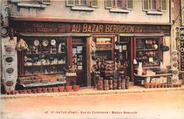 18-SAINT-SATUR- RUE DU COMMERCE - MAISON BEAUVOIS - Saint-Satur