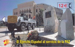 CP-261 TARJETA DE EL EJERCITO ESPAÑOL EN BOSNIA DEL 1/03 TIRADA 50200 - Armee