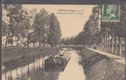 °°°°°  45 CHATILLON COLIGNY  .    Canal Du Loing       °°°°°  ////   REF.  JUILLET 18  /  BO. 45 - Chatillon Coligny